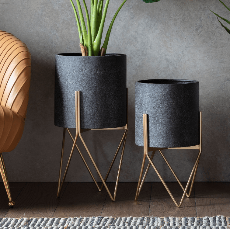 Chyandour Metal Planter - Large | House of Isabella UK