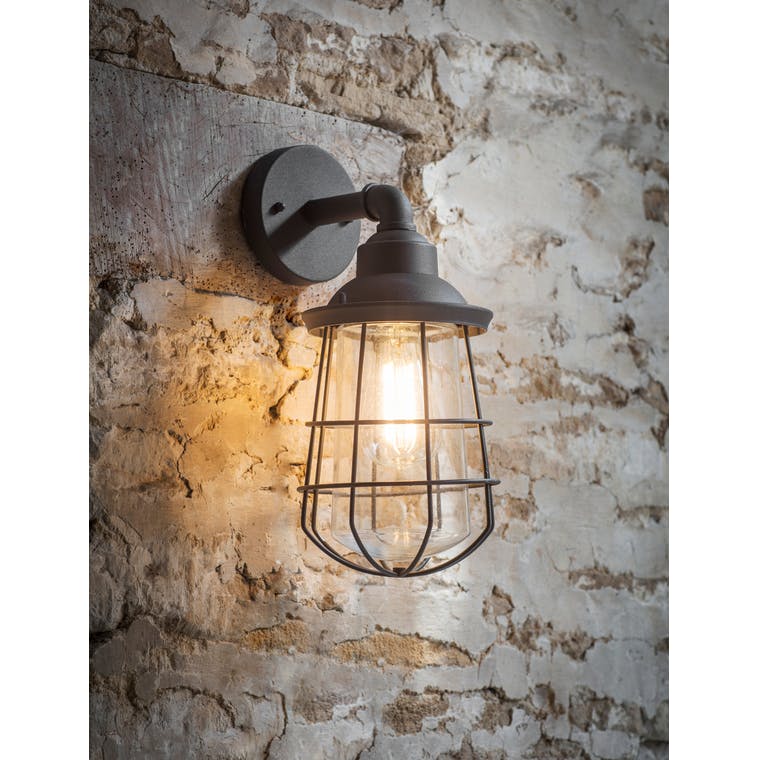 Finsbury outdoor store wall light