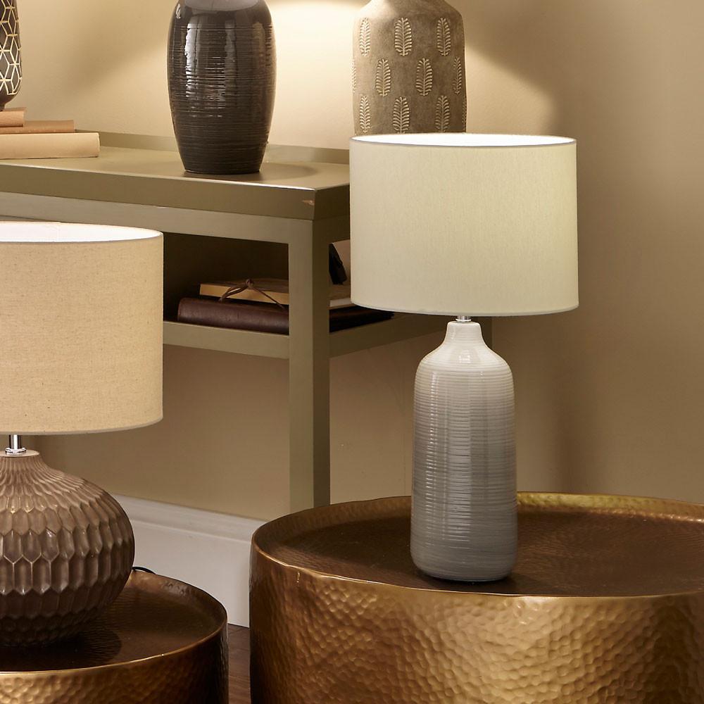 Grey ombre online table lamp