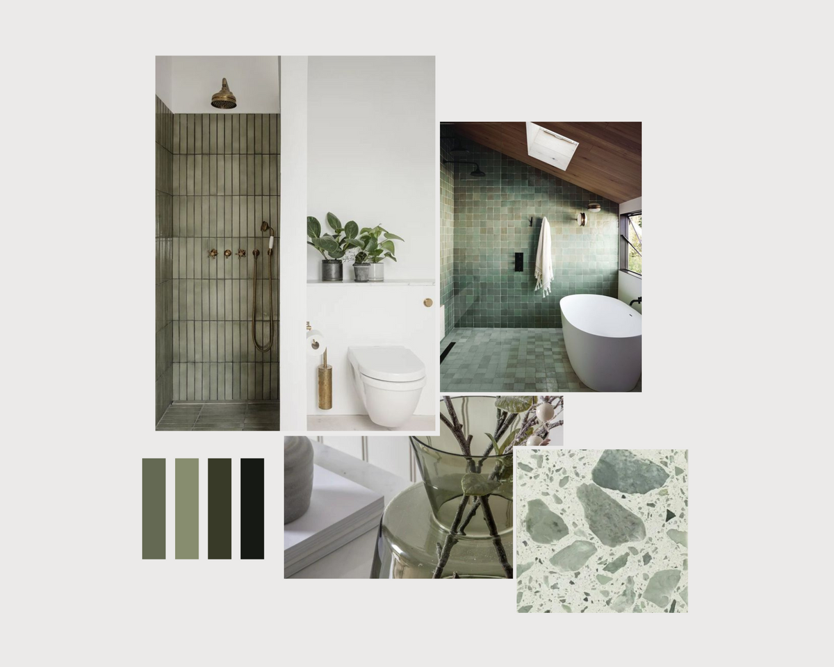 Unleash Your Creativity: How to Style Green Tiled Bathrooms.