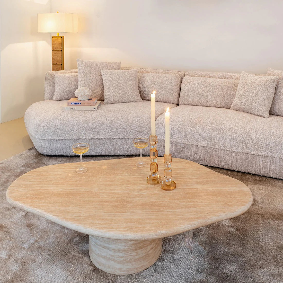 The Rising Trend of Travertine Furniture and Earthy Tones: How to Incorporate These Timeless Elements into Your Home.