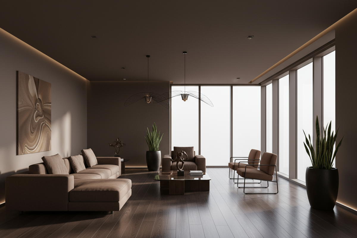 The Rise of Chocolate Tones in UK Interiors: Why Cocoa, Coffee & Caramel Are 2025’s Hottest Colour Trend