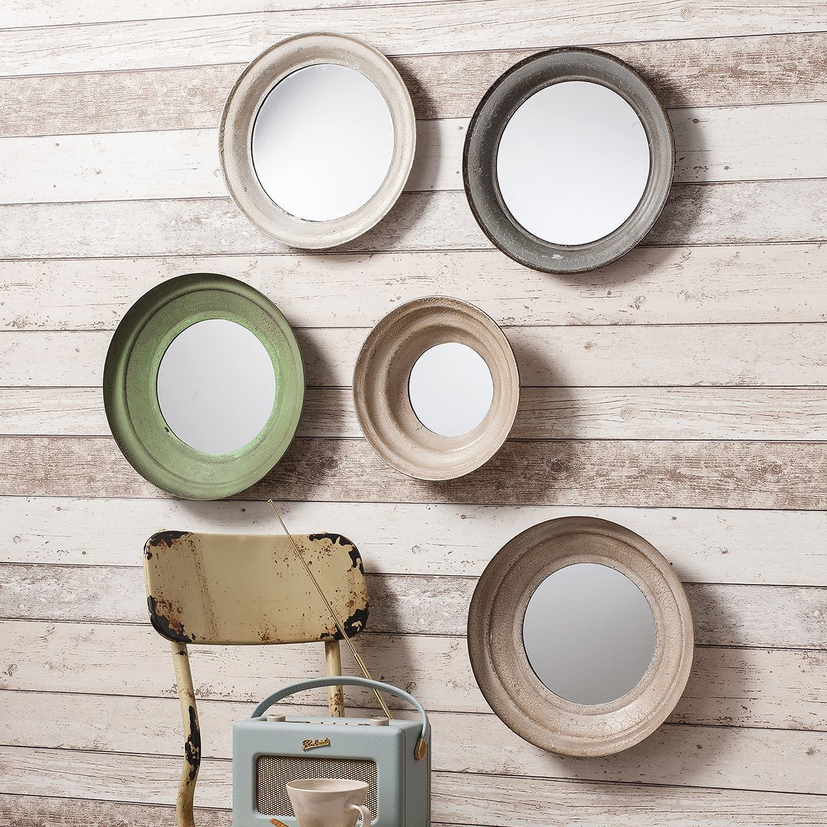 Round - Oval - Circular Mirrors.