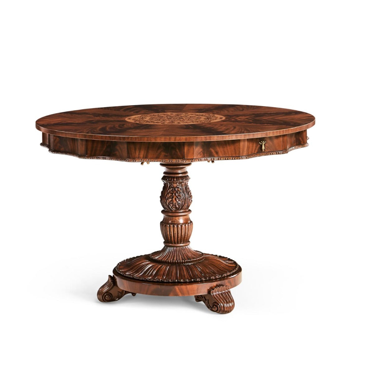 Finely Inlaid Mahogany Centre Table