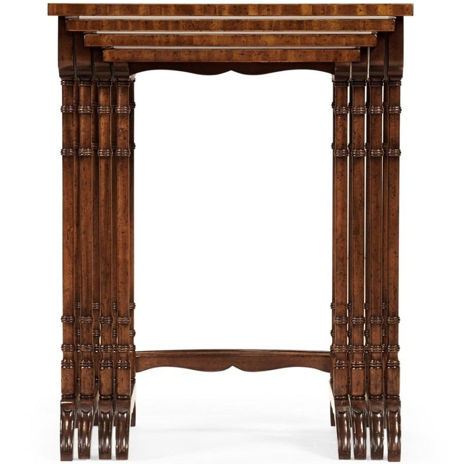 Regency Mahogany Nesting Tables