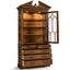 Display Cabinet with Drawers George II in Walnut