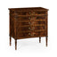 Buckingham Mahogany Chest of Drawers with Concave Profile
