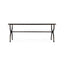 Coffee Table Hourglass in Eglomise - Bronze