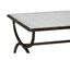Coffee Table Hourglass in Eglomise - Bronze