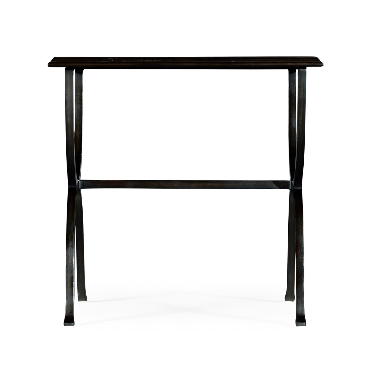 Horseshoe Side Table in Bronze