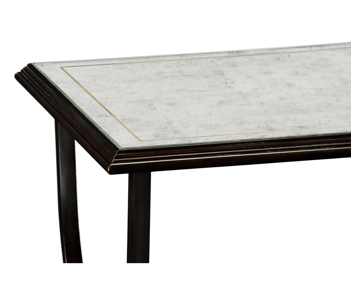 Horseshoe Side Table in Bronze
