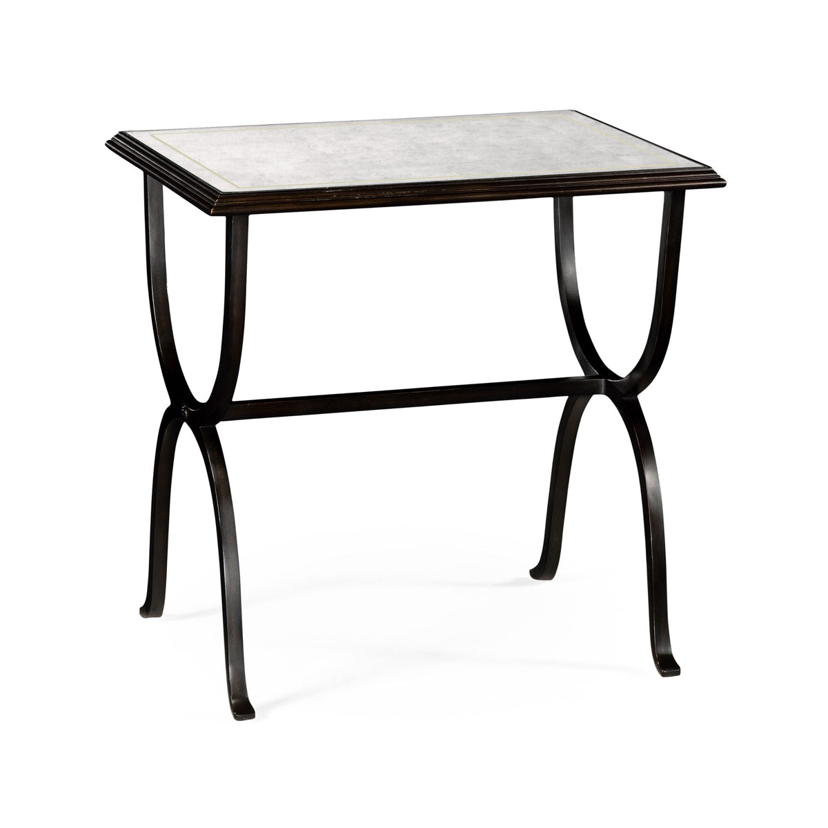 Horseshoe Side Table in Bronze