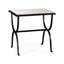 Horseshoe Side Table in Bronze