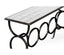 Circles Console Table in Bronze