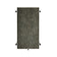Side Table with Drawer Contemporary in Anthracite Shagreen - Bronze