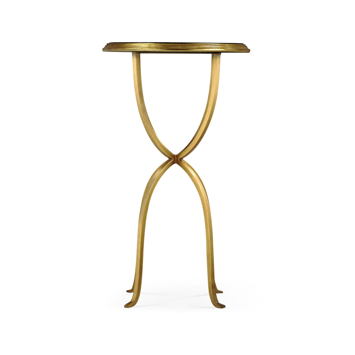 Lamp Table Horseshoe - Gilded