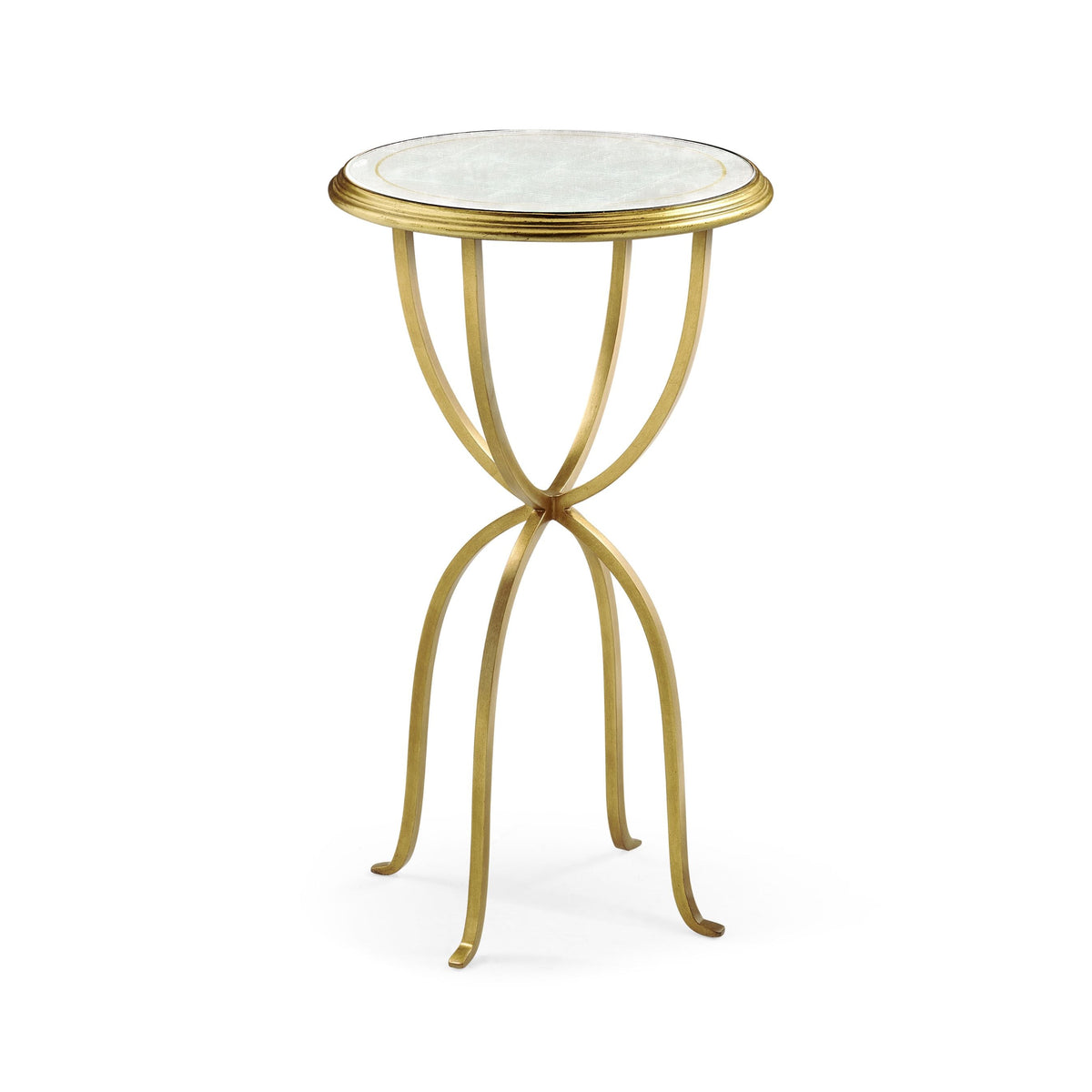 Lamp Table Horseshoe - Gilded