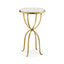 Lamp Table Horseshoe - Gilded