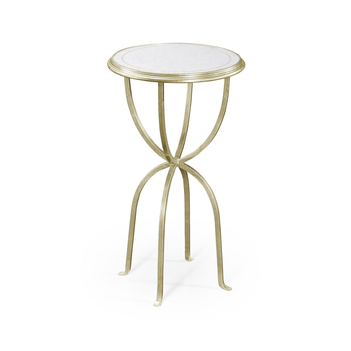 Lamp Table Horseshoe - Silver