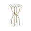 Lamp Table Horseshoe - Silver