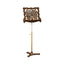 Fretwork Walnut Adjustable Music Stand