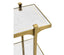Etagere Contemporary Three-Tier - Gold