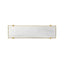 Etagere Contemporary Three-Tier - Gold