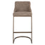 Bar stool Bolton brown tweed (Set of 2)