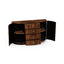 Demilune Sideboard Rosewood - Satin