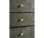 1930s Chest of Drawers in Anthracite Gilded Shagreen - Small