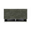 Large Chest of Drawers 1930s in Anthracite Shagreen - Silver