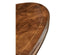Biedermeier Oval Walnut Dining Table