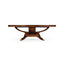 Biedermeier Style Mahogany Oval Dining Table - 244cm