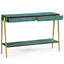 French 1930s Console Table in Brass