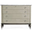 Chest of Drawers in Grey Leather