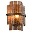 Wall lamp Lumy brown