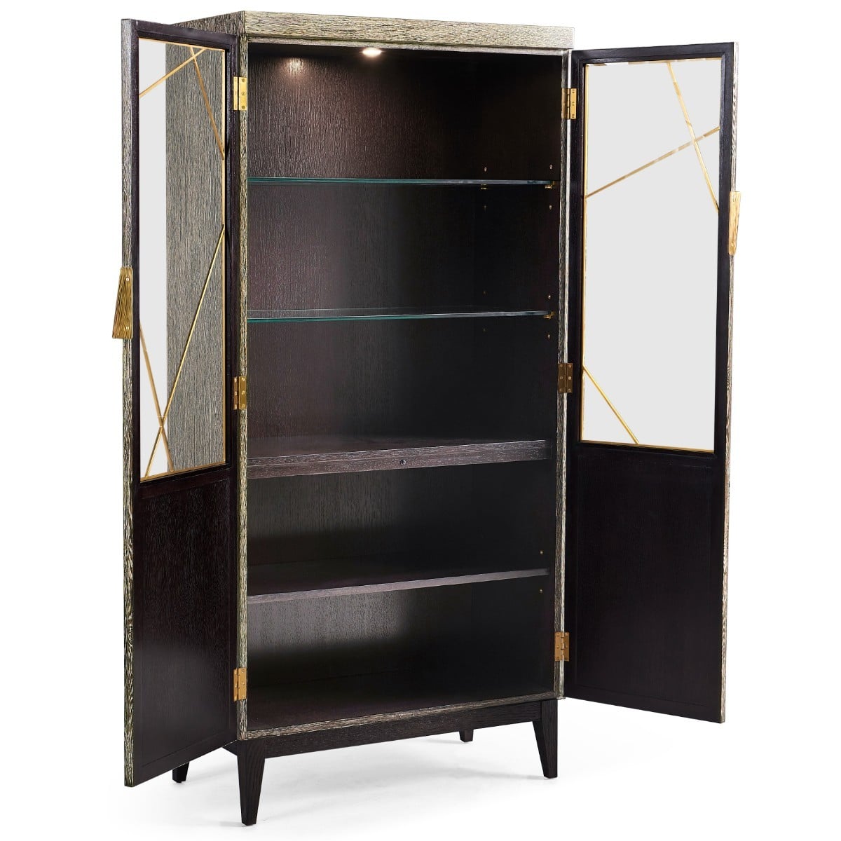 Geometric Display Cabinet
