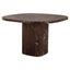Dining table Orchid burgundy