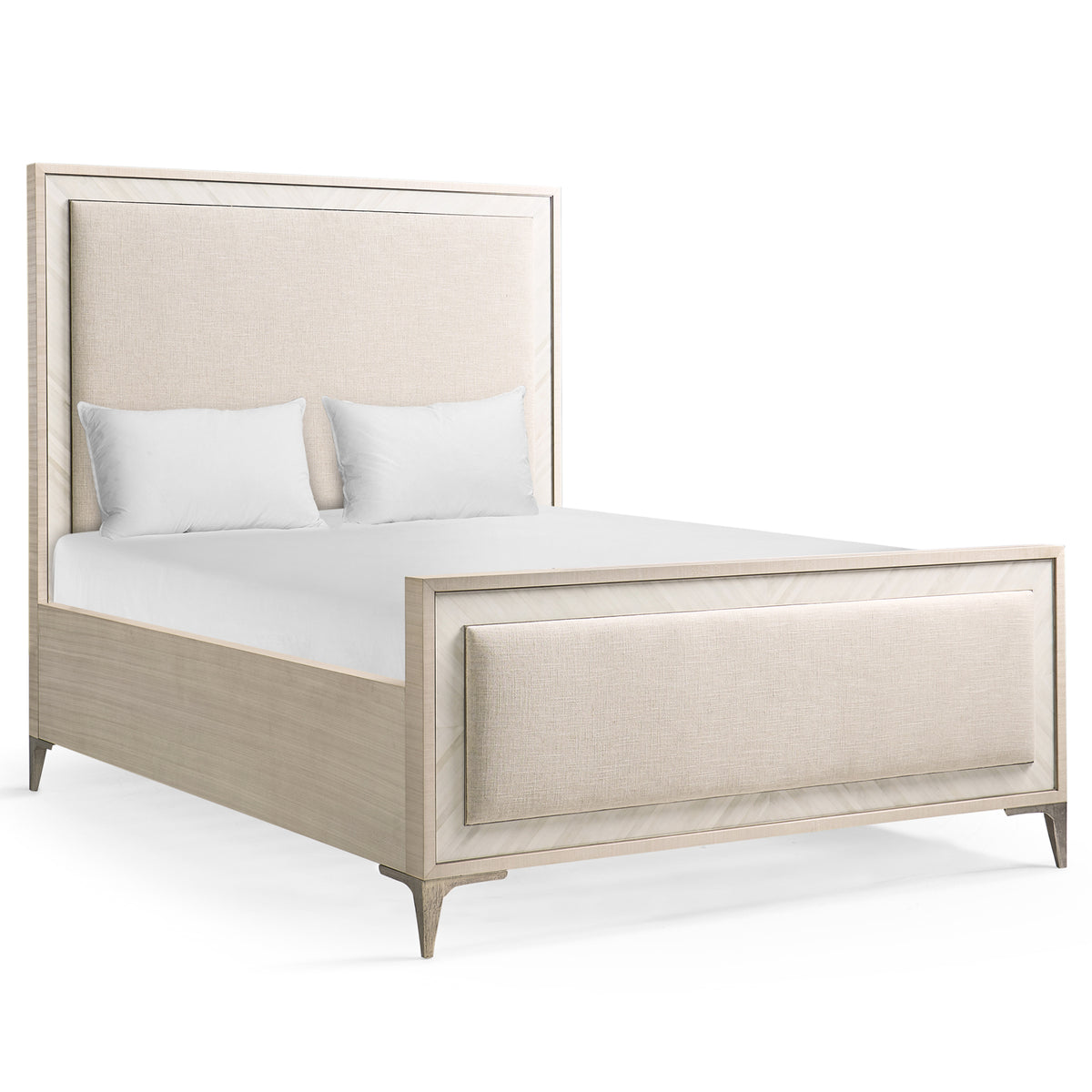 Tideline Bone & Linen Upholstered UK King Bed