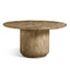 152cm Stone Ridge Round Dining Table Light