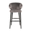 Bar stool Indigo stone velvet