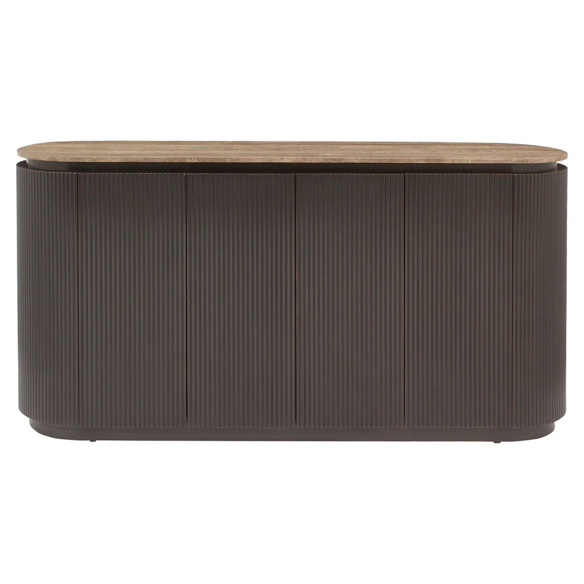 Sideboard Russo brown 4-doors