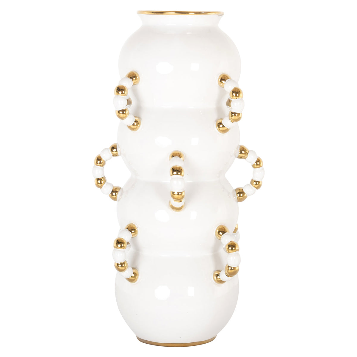 Vase Pippy white large