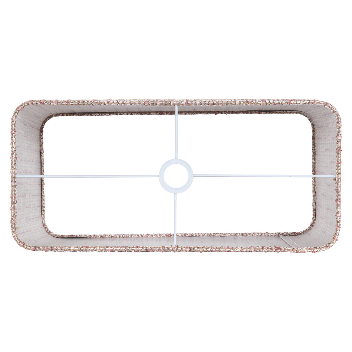 Lampshade Live trendy rose rectangle large