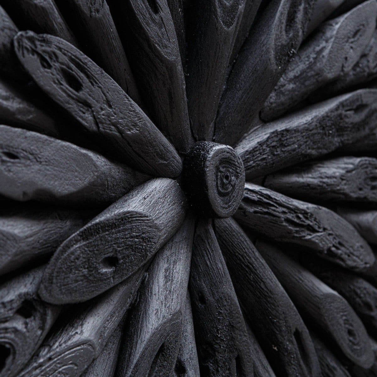 Bahama Black Wood Wall Decor