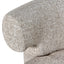 Lounge chair Talley cream tweed swivel