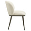 Dining chair Gandy biscotti fire retardant