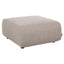Outdoor pouffe & footstool Dawson greige alpine