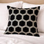 Malini Large Ivor Black Cushion