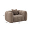 Lounge chair Hogan mocca chunky fire retardant